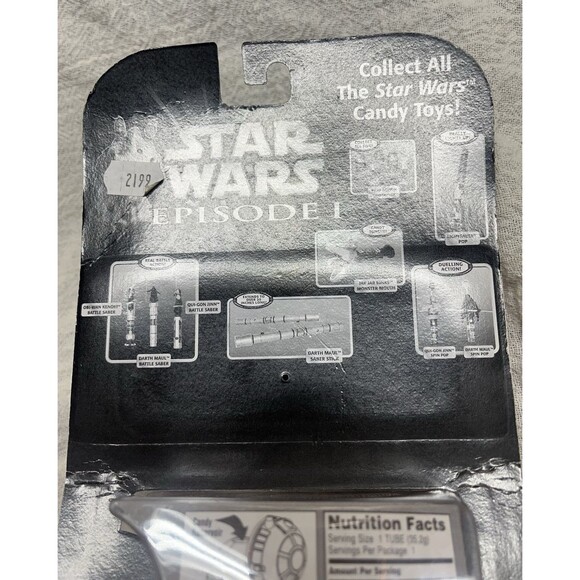 R2-D2 Star Wars Episode 1 M&M's Candy Hander Hasbro Cap Candy Dispenser Sealed - Picture 7 of 9